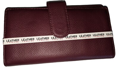 Mundi Rio Leather Index Wallet - RFID Protected Clutch For Women With Card Frame Organization