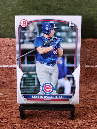 Moises Ballesteros 2023 Bowman Prospects Rookie 1st Card RC #BP-11 Chicago Cubs