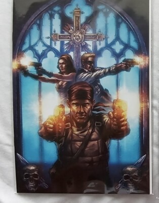 AFTERBURN CROSSFIRE 1 Virgin RED 5 Comics Slab City Comics Limited To 100 NM