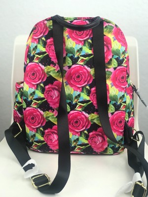 NWT-JUICY COUTURE-BLACK MULTI  ROSE GOOD SPORT BACKPACK
MSRP $99 NWT Juicy Couture Black Multi Rose Good Sport Backpack  main image 3