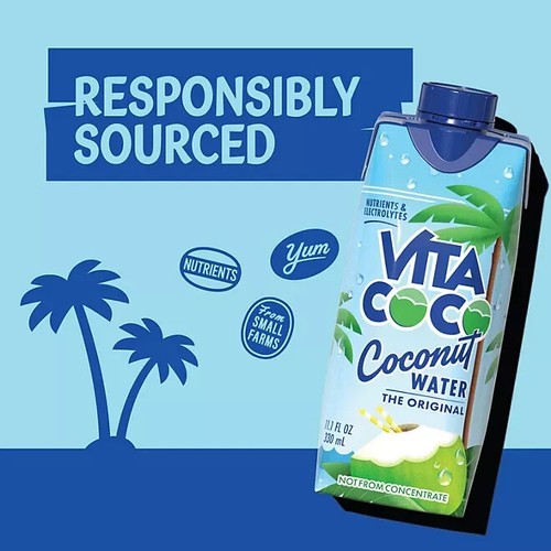 Vita Coco Coconut Water (11.1 fl. oz., 18 pk.) Fast Ship - Picture 6 of 7