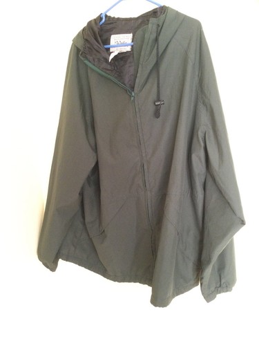 Walls Outdoors Green Rain Jacket Mens Sz XL Regular Pockets Hooded - Picture 2 of 7