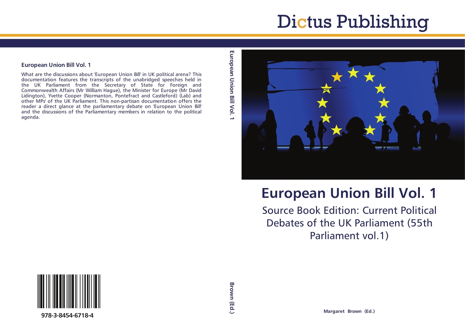 Thumbnail - Margaret Brown | European Union Bill Vol. 1 | Taschenbuch | Englisch
