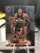 2021-2022 Panini Mosaic Basketball Stephen Curry #247 National Pride 