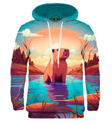 Free Capybara Hoodie Pullover Comfortable High Quality