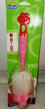 SESAME STREET BEGINNINGS ELMO NIPPLE BRUSH INSIDE HANDLE BOTTLE CLEANING BRUSH.
