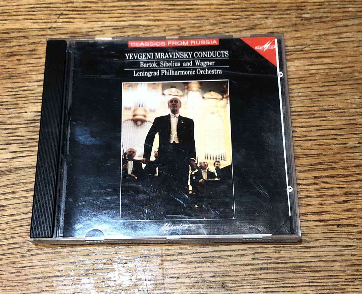 Yevgeni Mravinsky - Conducts Bartok, Sibelius & Wagner, Japan Melodiya MA 3023 Yevgeni Mravinsky - Conducts Bartok, Sibelius & Wagner, Japan Melodiya MA 3023
