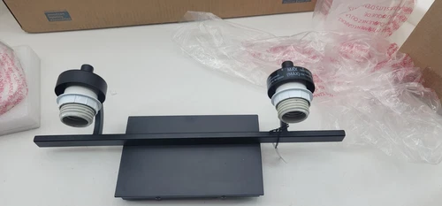 Quoizel KLT8902MBK Kolt Vanity, 2-Light 200 Total Watts, Matte Black - Picture 6 of 6