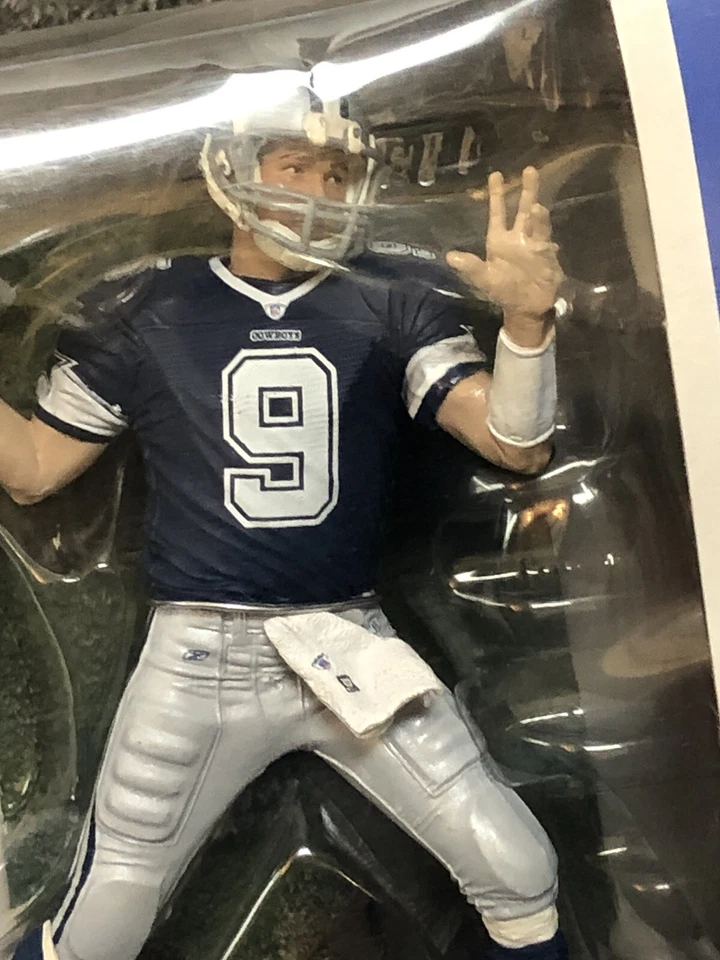 McFarlane NFL Dallas Cowboys QB paquete de 3 figuras Staubach, Aikman, Romo NUEVO 2007 Foto 4 de 4