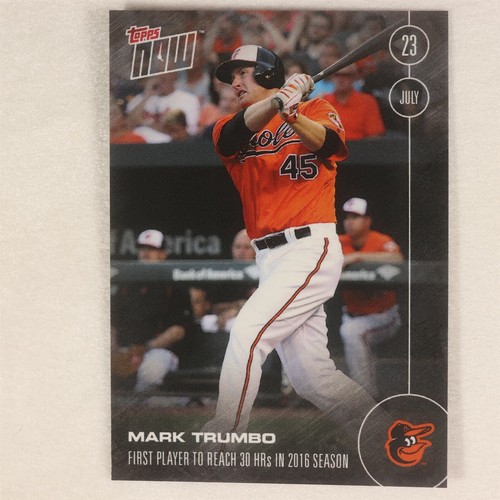 2016 Topps Now 278 Mark Trumbo