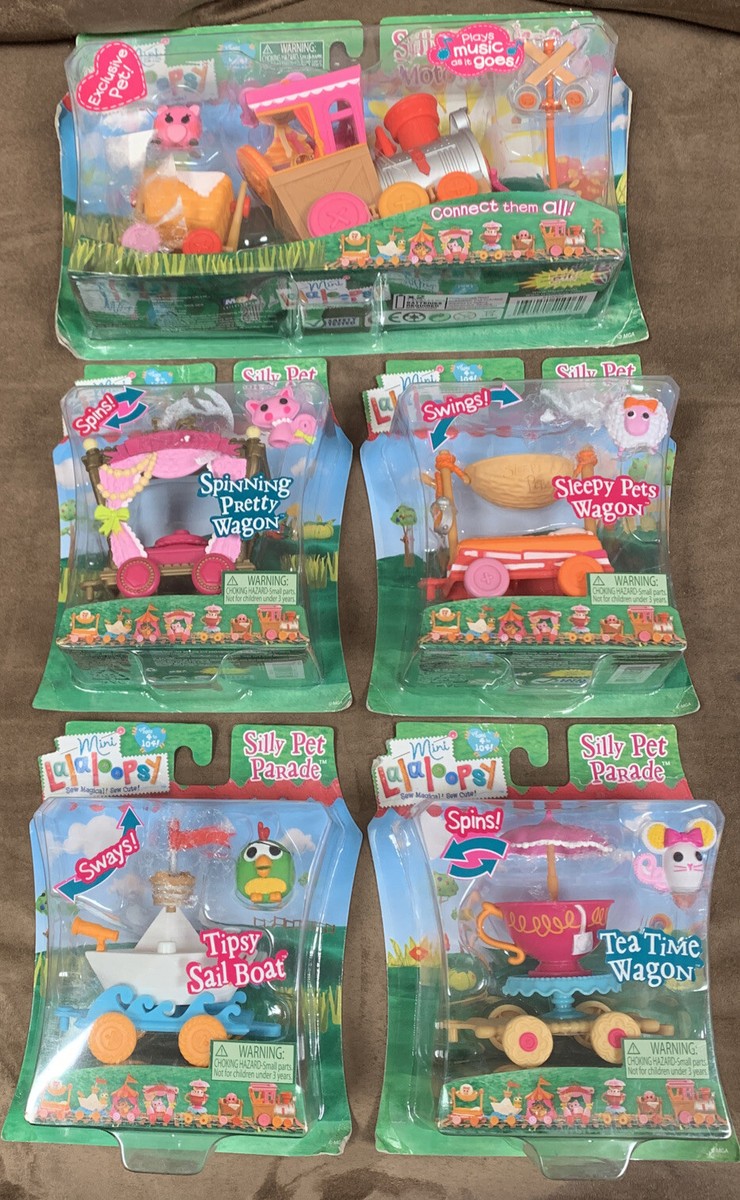 MINI LALALOOPSY MOTORIZED TRAIN SILLY PET PARADE PLAYS MUSIC