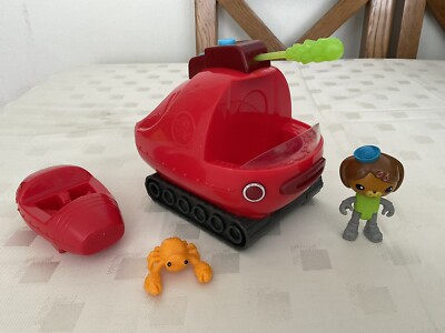 OCTONAUTS GUP X, DASHI, DART & COCONUT CRAB (22/SB)