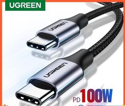 Ugreen 100w USB Type C to USB C Cable Fast Charging Charger Cord 5A
