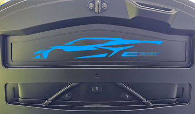 Premium 2020-2025 Corvette C8 ERAY Coupe Silhouette Rear Hatch Decal Sticker