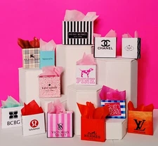 barbie accessories lot / 16 Random Shopping Bags / 1/6 Scale 