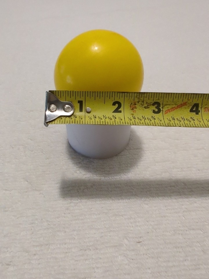 Vintage SPORTCRAFT 2.5" Hard Plastic Replacement Part CROQUET Ball