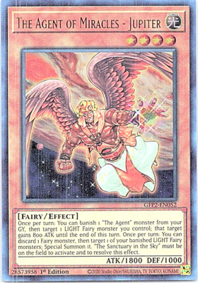 The Agent Of Miracle - Jupiter GFP2-EN052 Yu-Gi-Oh! 1st Edition Near Mint 