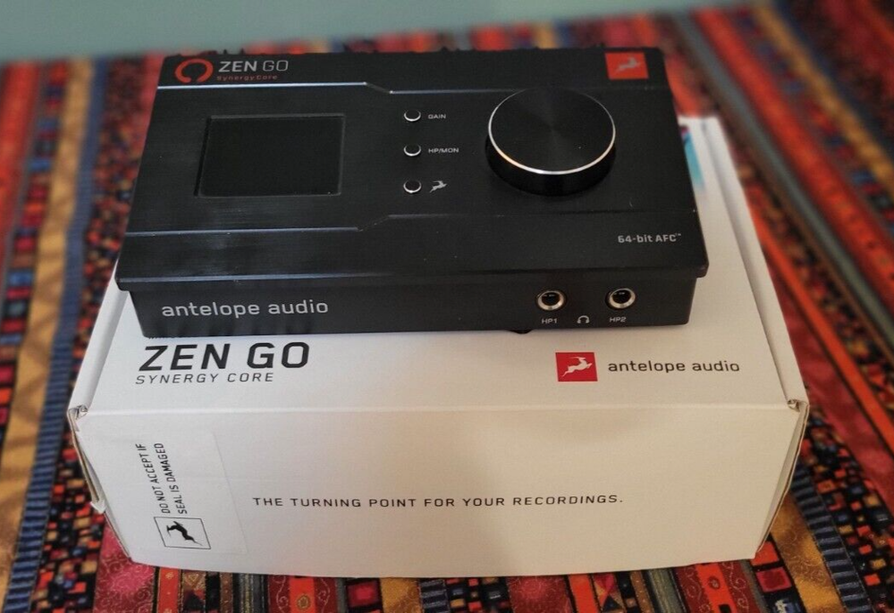Antelope Audio Zen Go Synergy Core USB-C Audio Interface *READ DESCRIPTION*