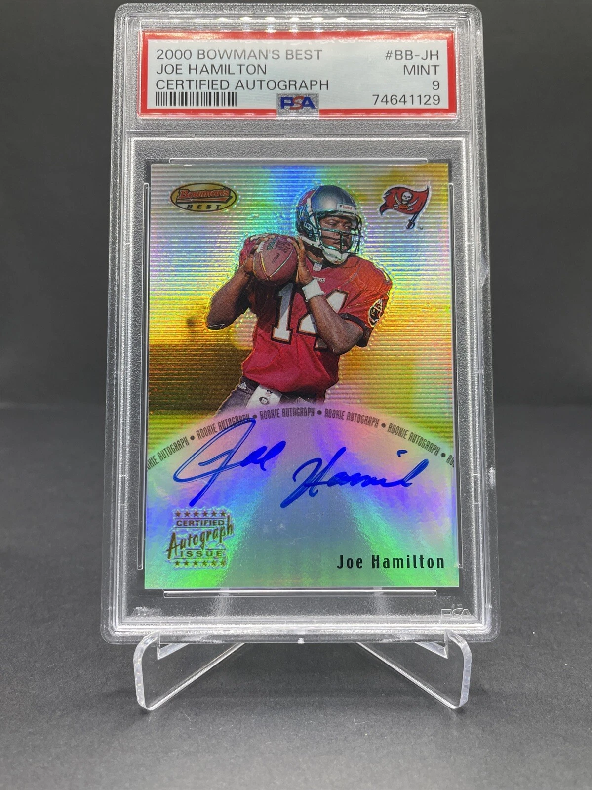 Joe Hamilton Bowman's Best Certified Autograph #BBJH Certified Autograph