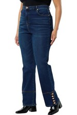 DG2 by Diane Gilman Virtual Stretch Denim Baby Bootcut Jean Indigo