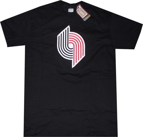 Portland Trailblazers Clyde Drexler Majestic schwarzes Hemd neu Etikett Large - Bild 2 von 4