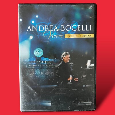 ANDREA BOCELLI: VIVERE - Live in Tuscany DVD - Buy 2 Get 1 FREE - Free Shipping