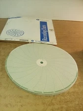 Lot Of 100 Graphic Controls Recording Charts 00392357 To Fit-Powers 1105