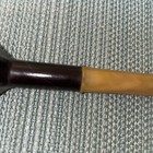 ANTIQUE Smoking Pipe (5”) (Octagonal Chamber) & Tobacco Pouch (w/Some Tobacco) — photo 7