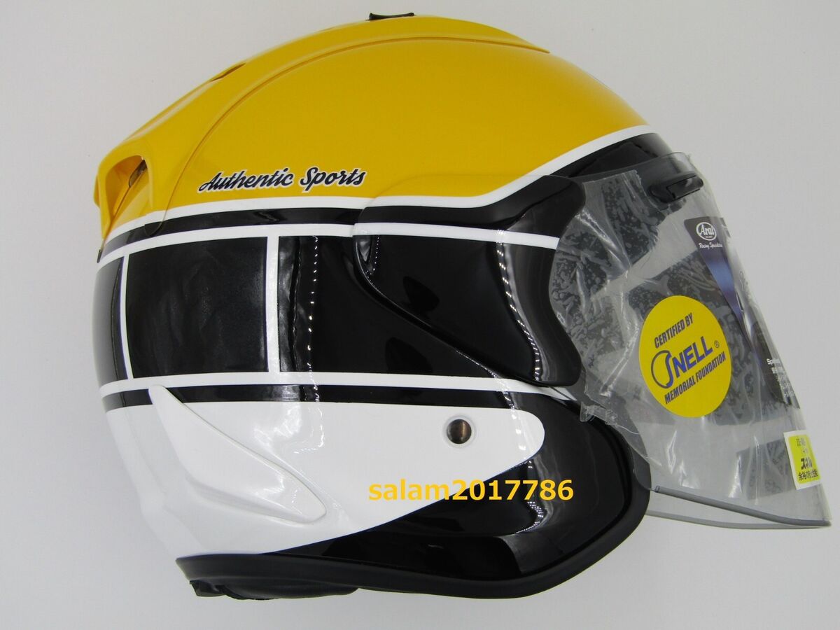 Arai SZ-Ram4 STROBE Yellow Size:M(57-58) 7 1/8 Arai SZ-Ram4 STROBE Yellow Size:M(57-58) 7 1/8