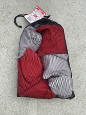 Brand New 8 count cornhole bags. 4 Red, 4 Grey