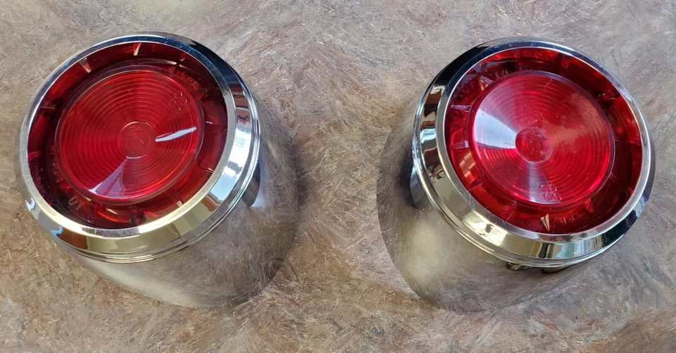 Dodge Dart Phoenix Seneca Pioneer 1961 diestro y derecho luces traseras par OEM Mopar  Foto 2 de 4