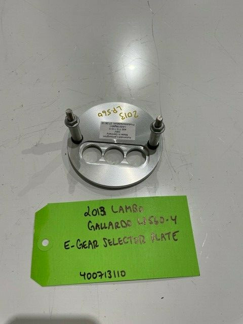 13 LAMBORGHINI GALLARDO LP560 LP550 OEM E-GEAR SHIFTER PLATE TRIM 400713110