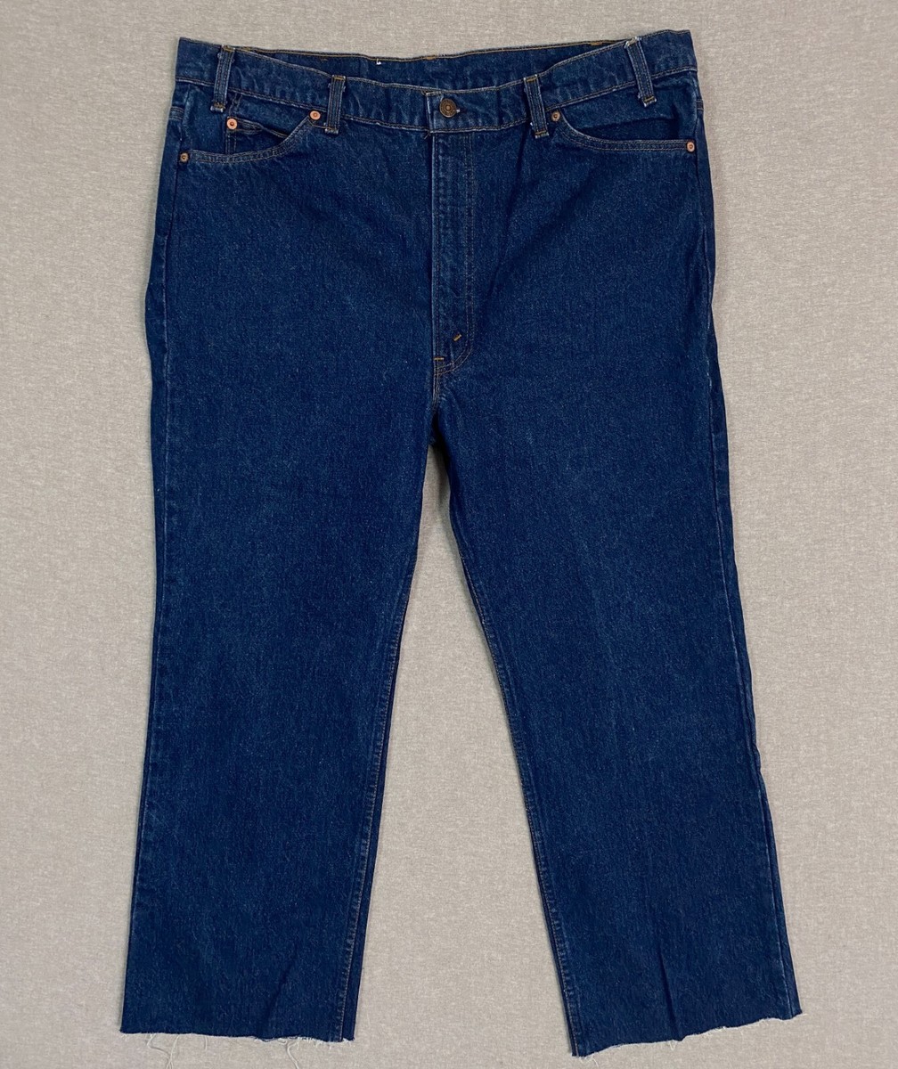 パンツ Levis Vintage clothing SP Levis Vintage Straight Fit Jeans Mens 42x28 Dark Wash Denim Made