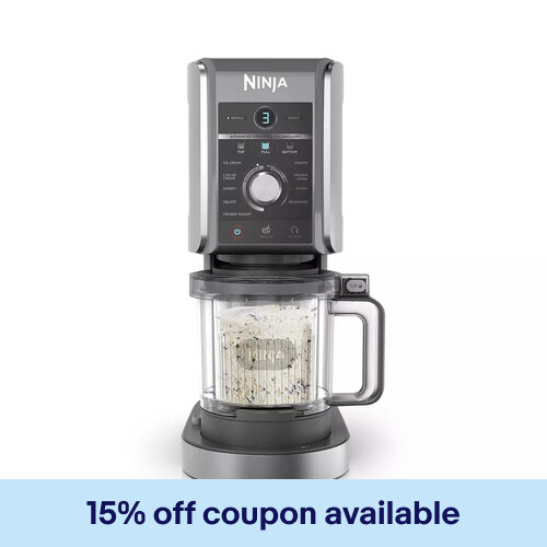 Ninja Creami Deluxe Ice Cream and Frozen Drink Maker - Refurbished [NC501UK]