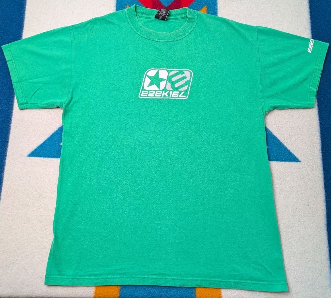 made in USA Ezekiel 90s サーフトランクス デッドストック Vintage Ezekiel Shirt Made In USA Surf Skateboard Punk