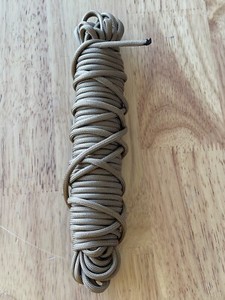 550 Parachute Cord! Paracord Nylon Mil-Spec Type III 7 Strands! New/Coyote Brown