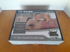 2 Sets of TV Ears 5.0 Analog / Digital Wireless Voice Clarifying Headset System