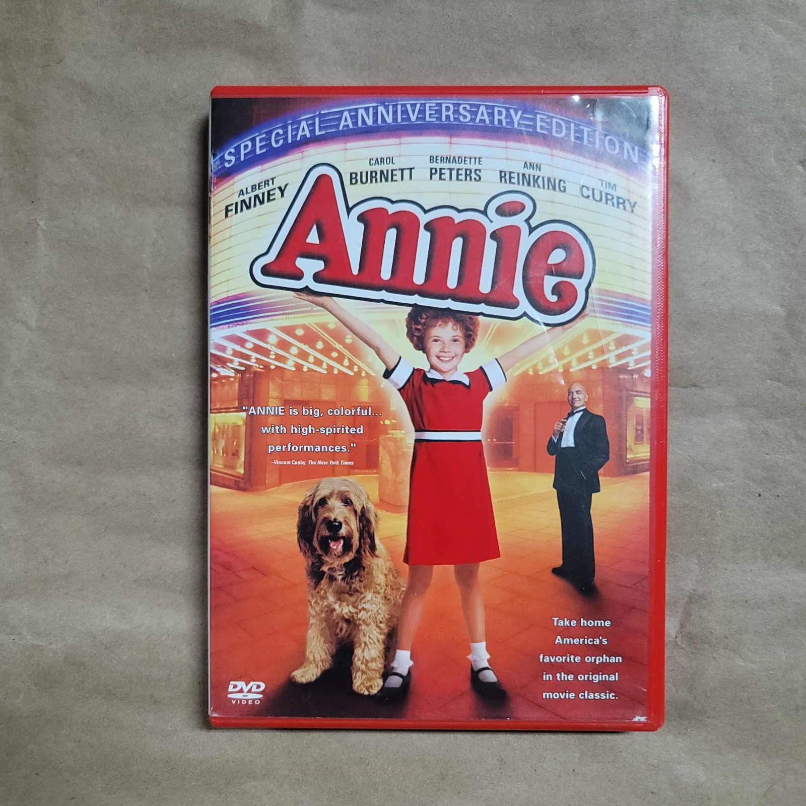 Annie 1982 DVD Musical Movie Special Edition Classic Film  