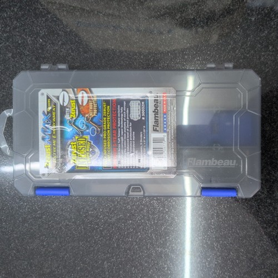 #ad Flambeau Outdoors Zerust Max Tuff Trainer 18 Compartments 9 Dividers $9.99