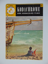 Vintage 1949 Kodak Kodachrome and Kodacolor Films Data Book