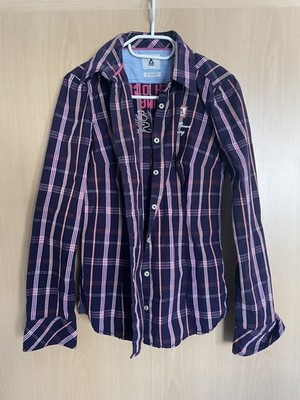 Gaastra Bluse Damen Oberteil Hemd Hemdbluse Gr. MBaumwolle Mehrfa...