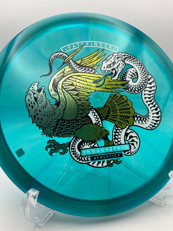 Thought Space Athletics Ethos Pathfinder, 177g, green-blue disc, unthrown