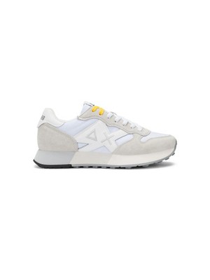 Sun68 Men's Jaki 2.0 Bicolor White/White Sneakers - Z36116-0101