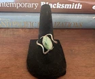 Vintage 925 Sterling Silver Native TURQUOISE Ring Size 5.5