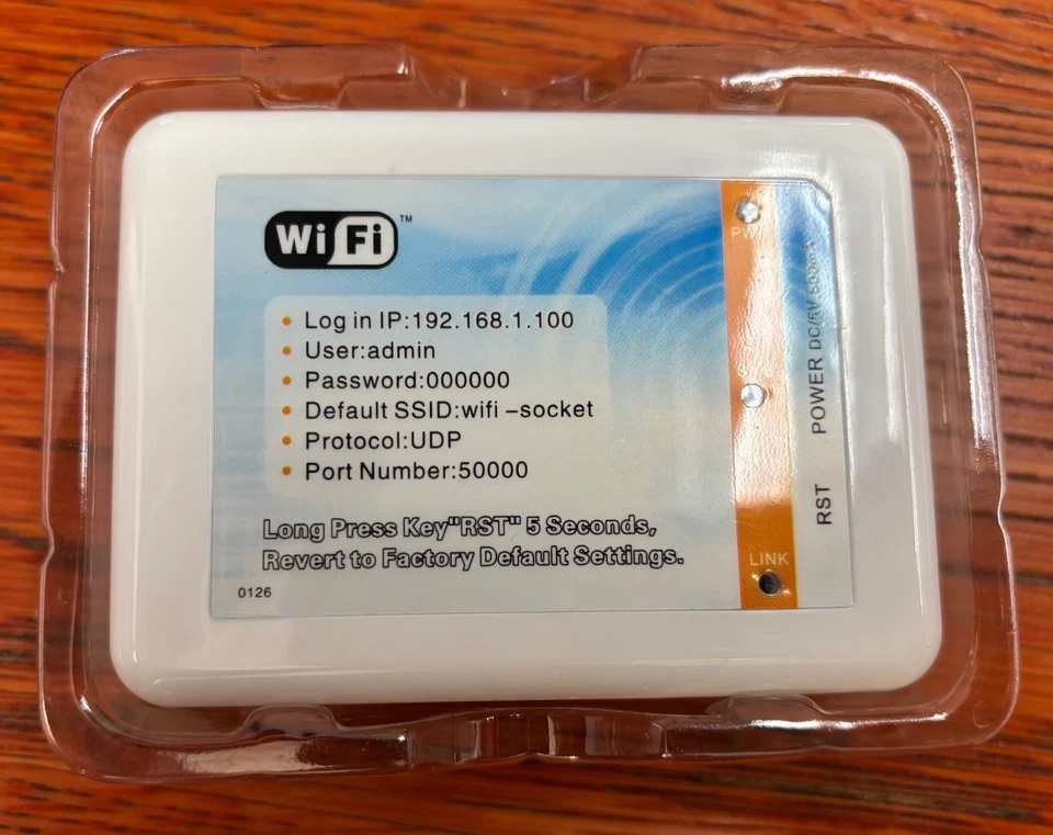New - WiFi lighting UDP Controller 2.4G RF LED Products, used DC/5 volt, 500mA - Image 4 of 4