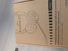 Jabra Evolve 65 Over the Ear Headset - Black