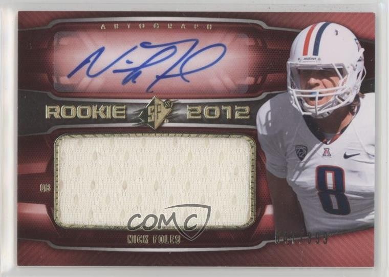 Nick Foles Spx #51 Autograph