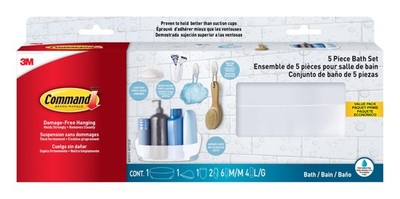 Bathroom Accessories, 5 Piece Bathroom Organizer Set - 1 Shower Caddy, 1 Soap...