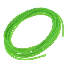 2mm ID 5mm OD 5m Latex Tubing Bright Green,Elastic Rubber Hose