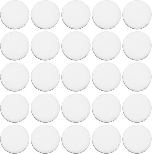 50 Pcs Car Air Vent Clip Replacement Pads, Freshener Refill White